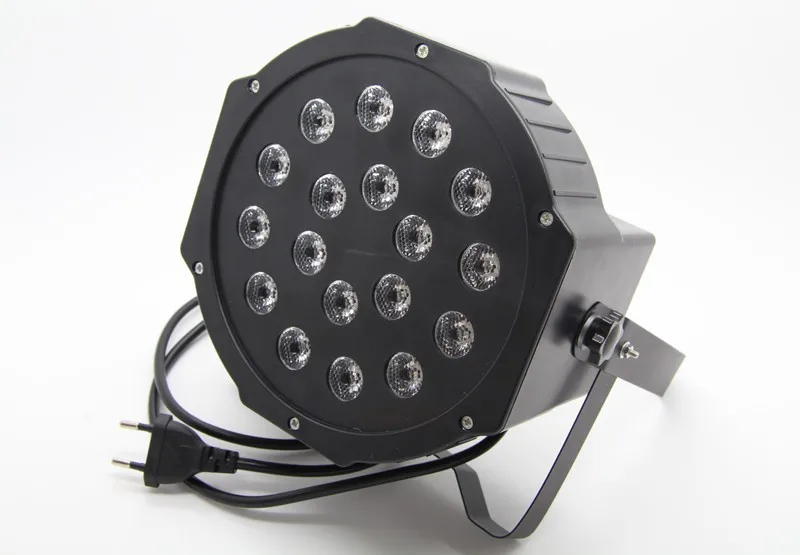 Free shipping 183W Led Stage Light High Power RGB Professional Par Wedd Stage&DJ Lighting DMX512 Master-Slave Led Flat