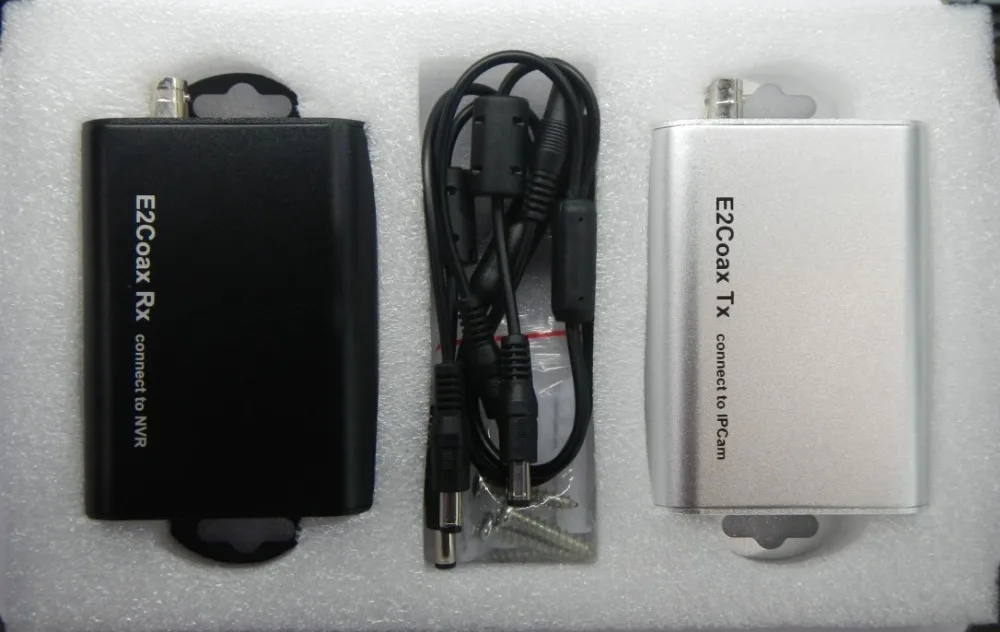 HD IP Network Camera Extender coaxial cable signal transmission