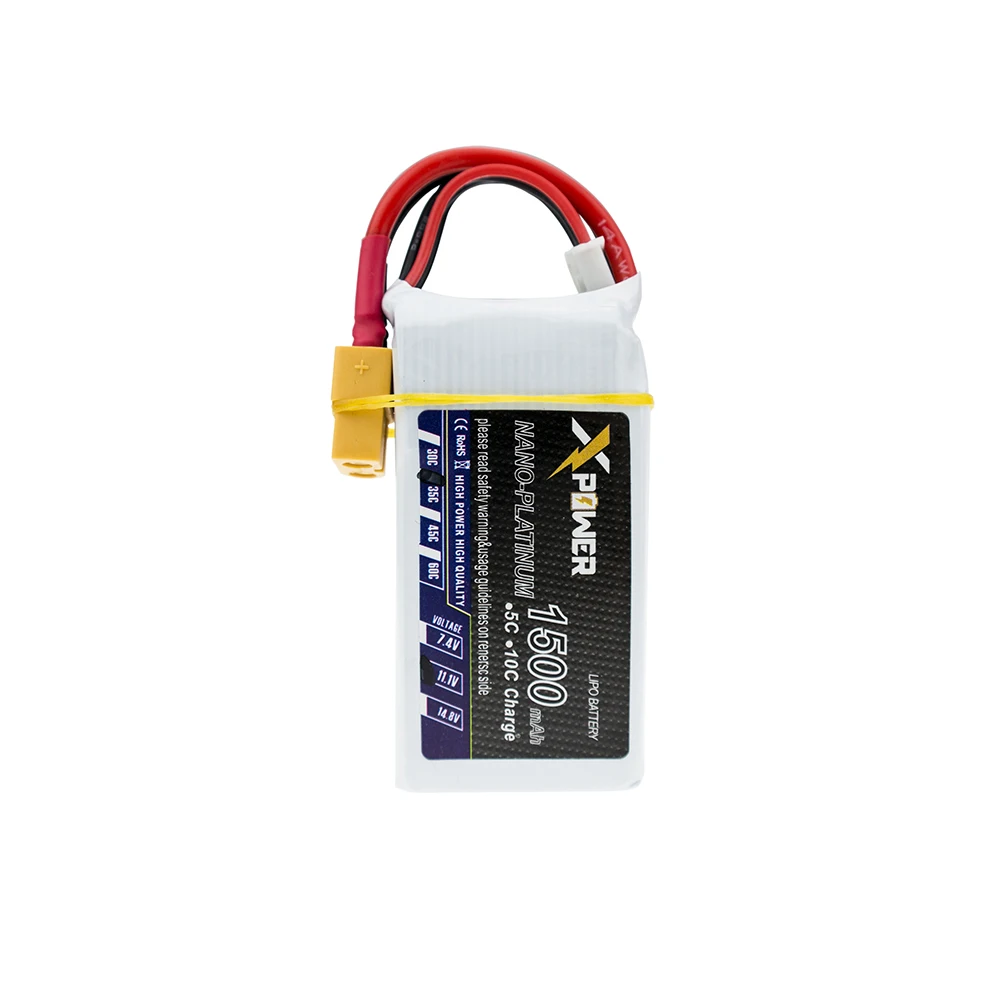 1 шт. 3S 11 В 1500 мАч 35C Lipo аккумулятор XT60/ T Разъем для RC автомобиля WLtoys V950 Skylark мини