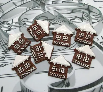 

20Pcs Coffee House Resin Crafts Kawaii Bead Flatback Cabochon Fridge Magnet Scrapbook DIY Accessories Buttons