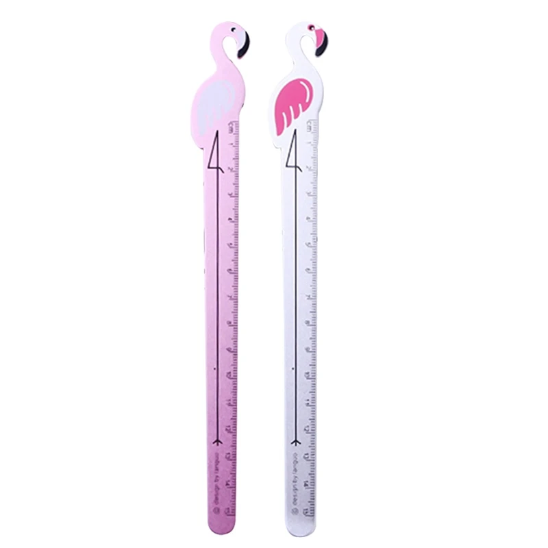 

15cm Wonderful Flamingo Friend Ruler Measuring Straight Ruler Tool Promotional Gift Stationery Students School Supply