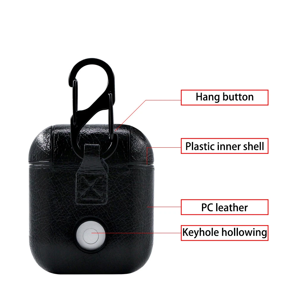 чехол на airpods airpods2 Чехол для Apple Airpods милый из натуральной кожи Air Pods эирподс с