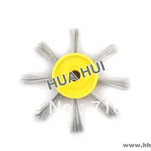 Хорошее качество, желтый цвет, полугрубая матовая кисть для полировки, инструменты для ювелирных изделий, тумблые инструменты