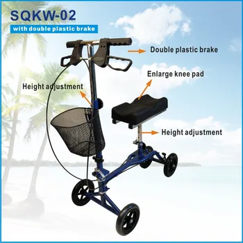 

CE Approval for foot injury Physical Equipments foldable knee scooter with CE and FDA