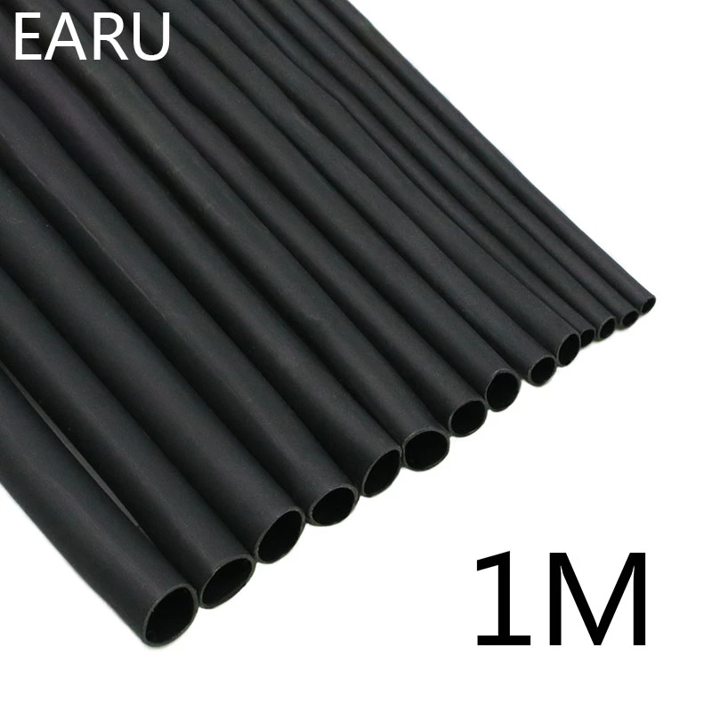 Heat Shrink Tube 2:1 Electrical Insulation Tubing 3.5mm 5mm Diameter 1m-10m Long