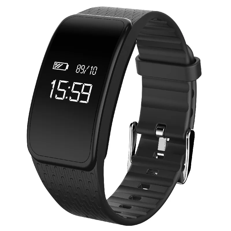 D W L Smart Bracelet A59 Blood pressure monitoring fitness tracker Intelligent heart rate Wristband for