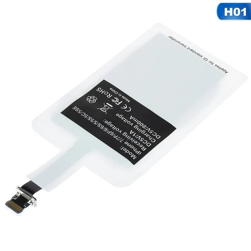 Беспроводной зарядный Модуль приемника Универсальный Android Qi Micro usb зарядка