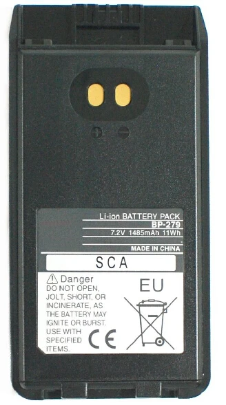BP-279 BP-280 1485 мА/ч литий-ионный аккумулятор Батарея для BMW ICOM IC-F29SR IC-U88 IC-F1000 IC-F1000D IC-V88