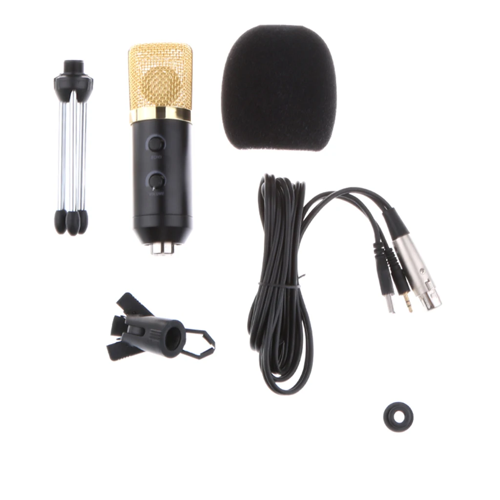 Studio Recording Microphone Kit Condenser Microphone+Microphone Shock