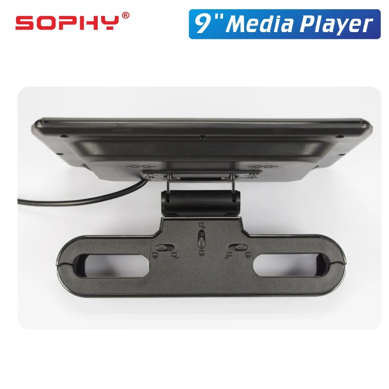 9 дюймов монитор заднего сиденья автомобиля MP5 USB SD телефон ссылка сенсорный экран SH9088C-MP5 - Цвет: Черный