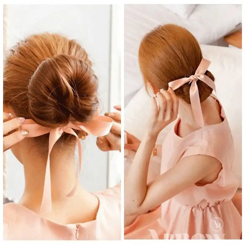 1 Pc Fashion Magic Hair Tools Foam Sponge Device Quick Messy Donut