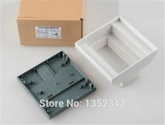 112*108*62 мм Корпус для рейки-din пластиковая коробка под электронику ABS пластиковый блок управления PLC промышленная коробка