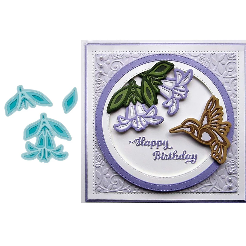 

Metal Cutting Dies for Scrapbooking Flowers Frame New 2019 Cutting Embossing Stencils Paper Craft Die Album Paper Cards Making