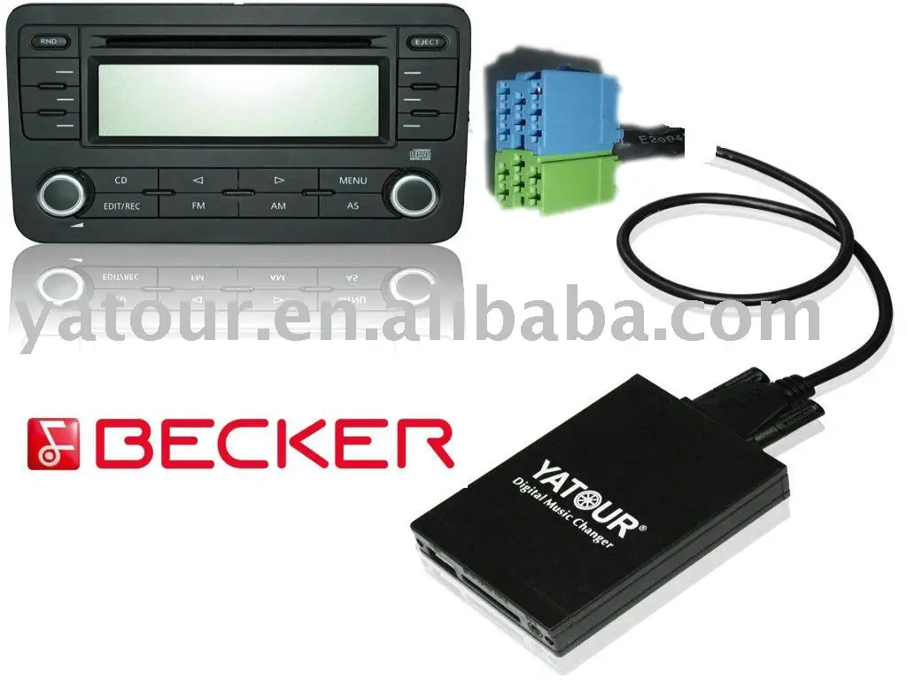 Digital CD changer(USB SD car mp3 interface) for becker Porsche Ferrari