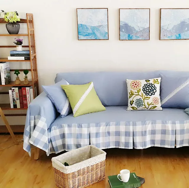 Aliexpress.com : Buy Dark Green Sofa Cover For Couch Sofa Bed Towel