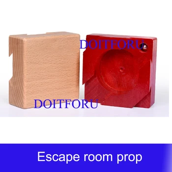 

Room escape props Kong Ming lock flap serive spare secret box for real life game prop adventurer game party favors gifts