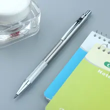 Полностью металлический Противоскользящий автоматический карандаш анимационный эскиз низкий центр тяжести канцелярские принадлежности 2,0 мм механический карандаш