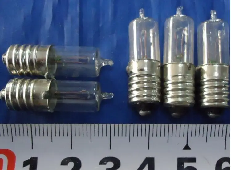 

E10 4/6/8V indicator bulb for lighting 0.7A