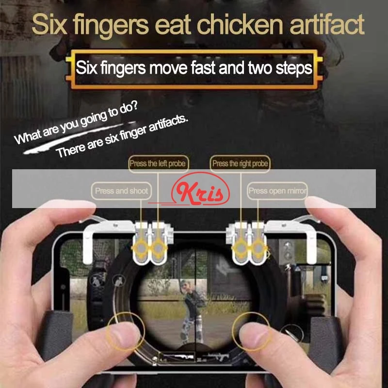 

For Android Phone Game PUGB Mobil GamingGamepad Joystick Flex L1R1 Triggers L1R1 Button Fire PUBG MobileButton Flex Cable Sensor