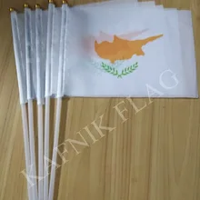 Кафник, 5 шт., флаг кипрома 14*21 см, флаг кипрона, национальный флаг с флагом