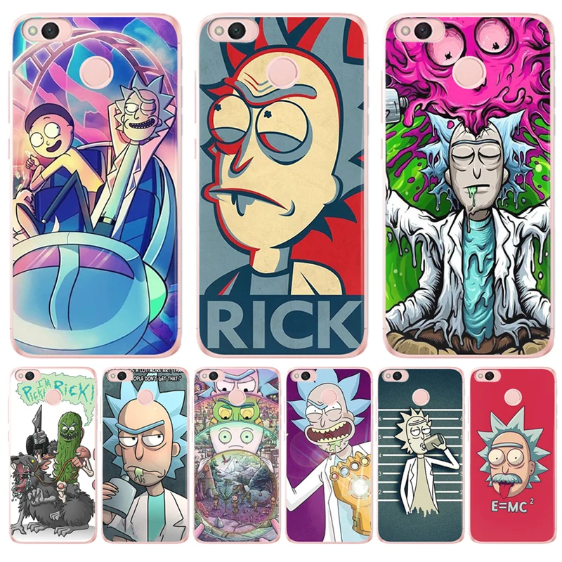 

Luxury Rick And Morty Phone Case back Cover For Xiaomi Redmi Note 7 Soft TPU Silicone funda funny cartoon bumper luxury coque
