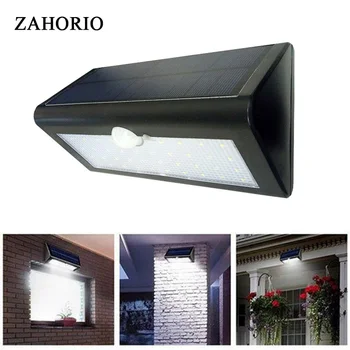 

LED Solar Light outdoor lighting of garden security lamp spotlights waterproof Street wall Light solar panels with Motion Sensor