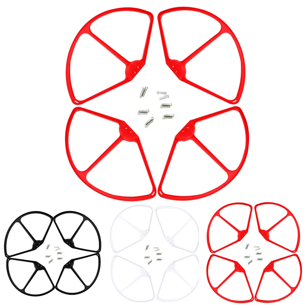 

4pcs Blade Protection Frame Set Propeller Protector Guard Cover+10pcs screw for CX-20 RC Drone Mini