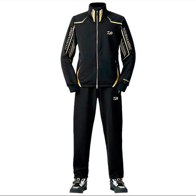 

Men Fishing Clothes Autumn And Winter Daiwa Fishing Clothing Warm Breathable Fishing Coat Suit Drop Shipping