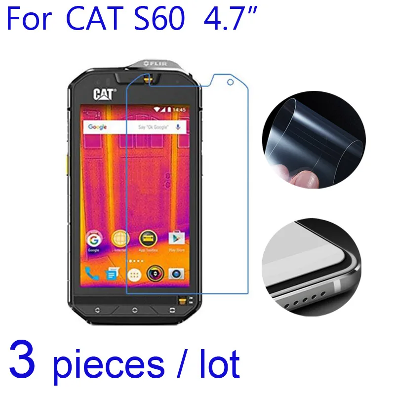 Мягкая защитная пленка для мобильного телефона 3 шт./лот Cat S60 HD