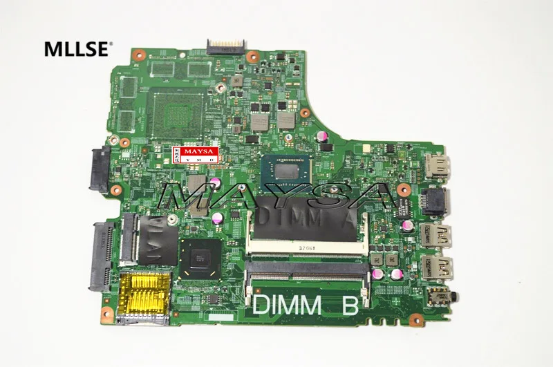 

Laptop Motherboard CN-07GDDC Fit FOR Dell for INSPIRON 3421 PWB:5J8Y4 I3-2375M 1.50GHZ DP/N 07GDDC Mainboard 100% Fully tested