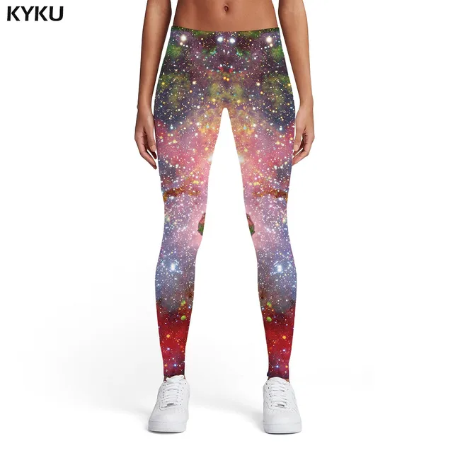 KYKU Brand Blue And White Porcelain Leggings Women White Spandex Flower Sexy Art Ladies Abstract 3d Print Womens Leggings Pants Ladies leggings03