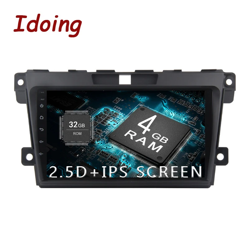 Idoing 1Din 2.5D IPS экран Автомобильный Android 8 0 радио Vedio мультимедийный плеер подходит