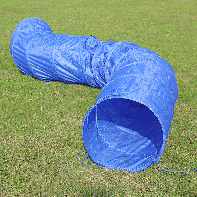 

5M Collapsible Dog Tunnel Durable Flexible Professional Dog Training Tunnel Funny Outdoors Pet Playing Toys For Big Dog Cats