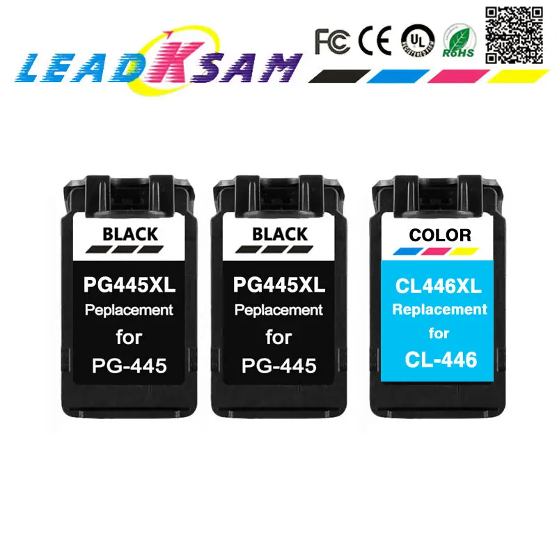 Чернильный картридж для Canon 445 446 PG445 CL446 445XL 446XL iP2840 MG2440 совместимый с принтером
