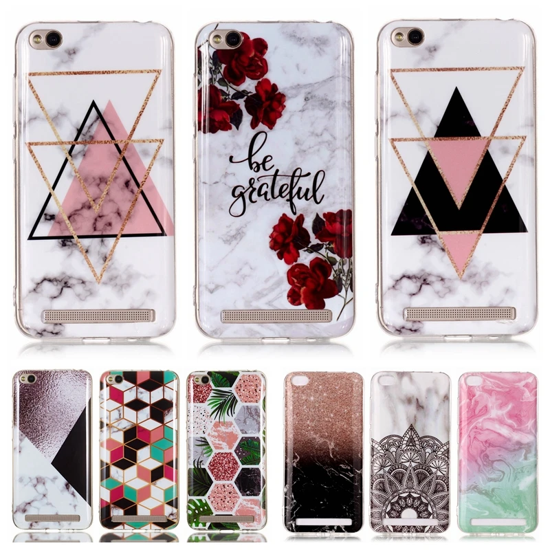 

Xiaomi Redmi 5A Marble Case on for Xiaomi Redmi 5A Cases Cover Colorful Granite Soft Silicone Phone Case for Xiaomi 5A Fundas