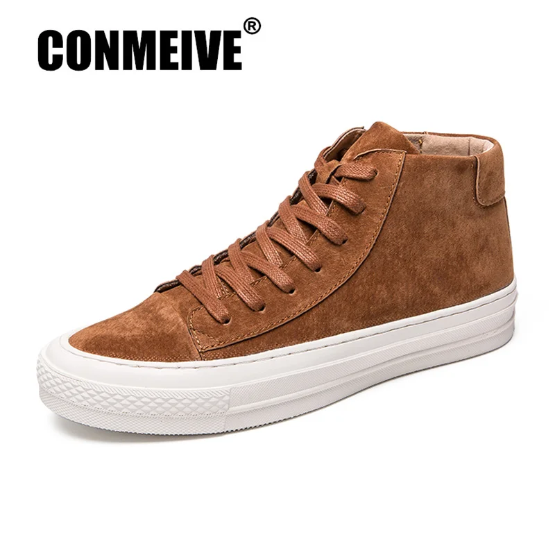 

Simple Soft Men's Leather Casual Shoes Fashion Light Flat Loafers Outdoor Non-slip Wear-resisting Men's Sneakers Size 38-44