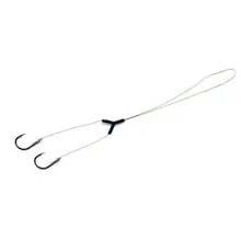 20 пар PE лески привязанные рыболовные крючки с сплиттером из высокоуглеродистой стали