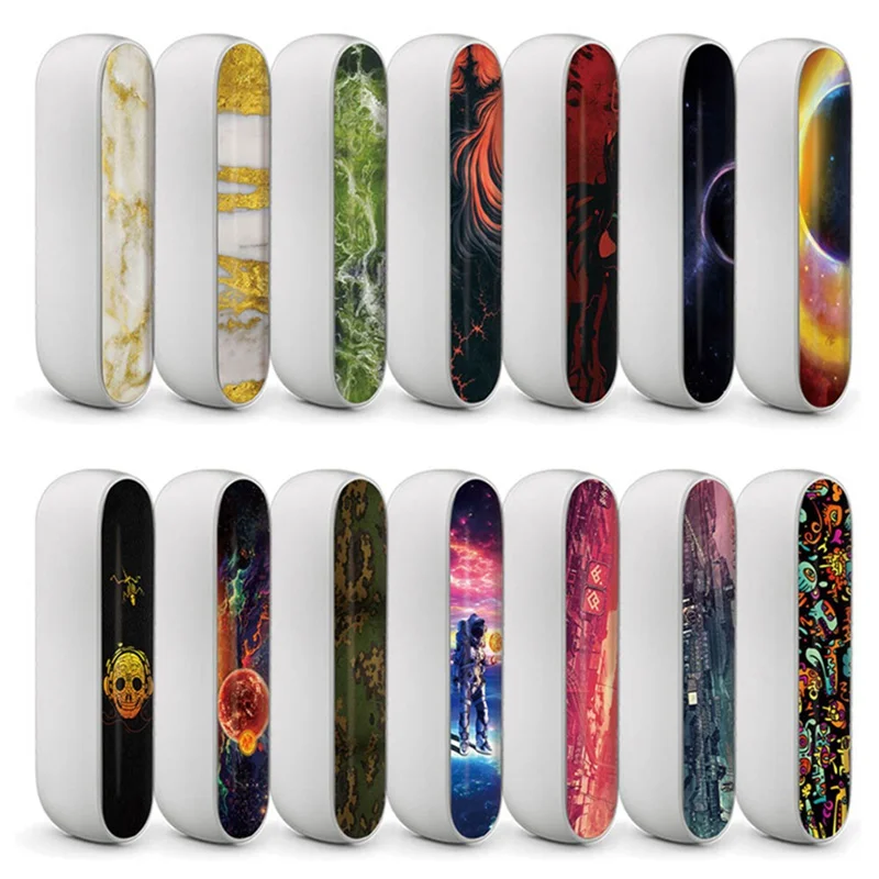 

Fashion Skull Diamond Stone Dreamy Space 2.5D Bumpy Case Cover Sticker for IQOS 3 3.0 E-Cigar