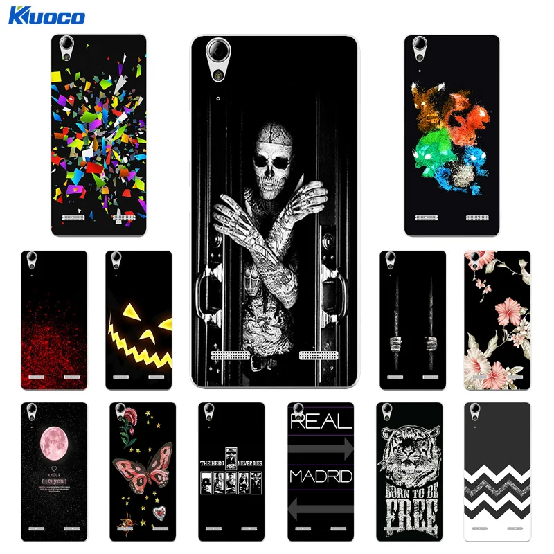 Soft TPU Phone Case for Lenovo A6010 Plus &amp A6000 Lemon K3 K30-T Cover Character Printing A 6000 6010 Capa |