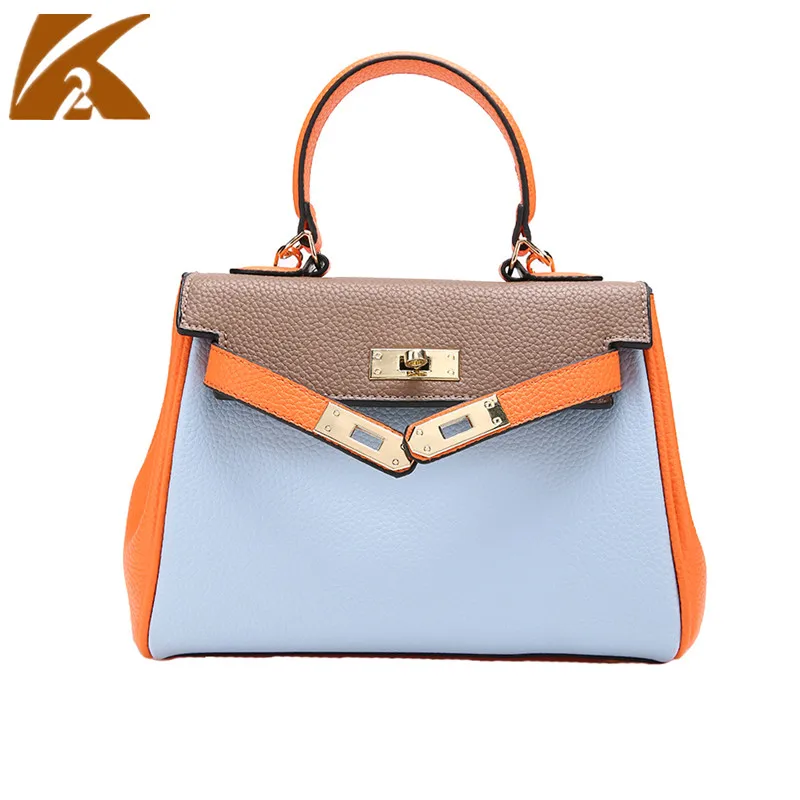 

2020 New High Quality Leather Crossbody Messenger Bags Fashion Handbags Women Famous Brand Designers Lock Tote Bags Shoulder Bag