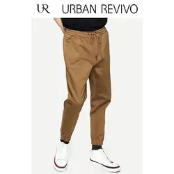 UR2019 Весна Новый Men'sSolid цвет длина лодыжки худые fit jeansMV04R6KN2001