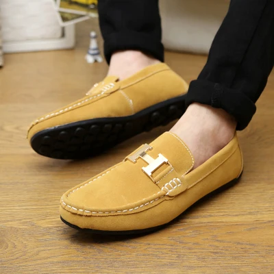 Brand H Mocassin Boat Shoes Gommini Men Leather Casual Men's Sapatos Masculinos Zapatos Hombre Flats Sneakers Loafers Lazy Tn|leather symbol|leather flat shoesleather overcoat - AliExpress