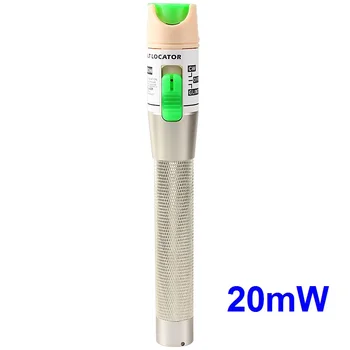 

Factory direct VFL optical Visual Fault Locator Fiber Optic Cable Red Light Tester Pen 20mw 20Km Range Optical Fiber Checker