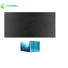 Дешевая цена P5 64x32 пикселей 320x160 мм черная лампа для помещений SMD2121 полноцветный светодиодный модуль 1/16