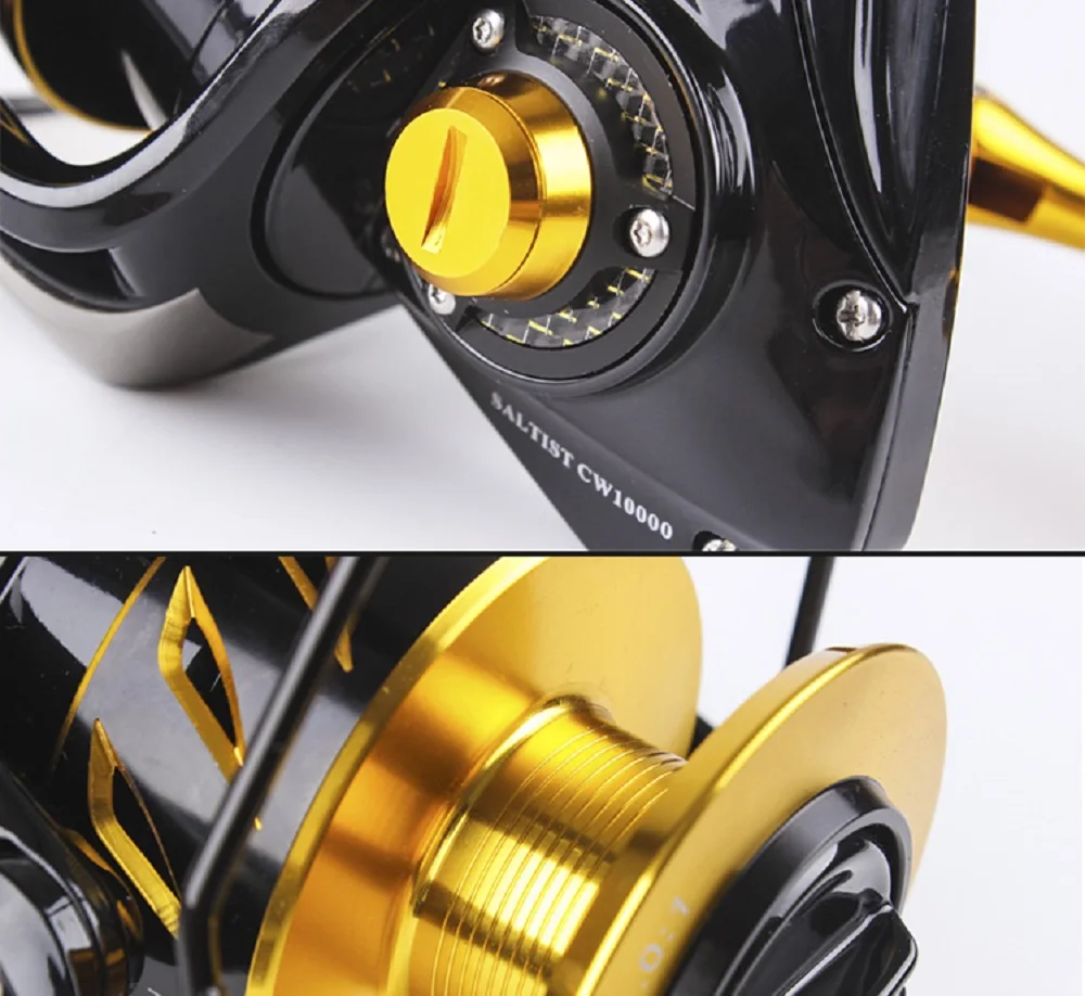 cheia molinete 35kgs arraste poder made in japan