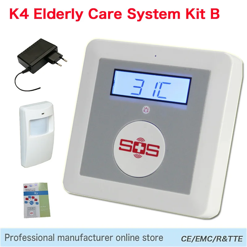 GSM Home Alarm System House Alarm Security Safety SOS Burglar Alarm