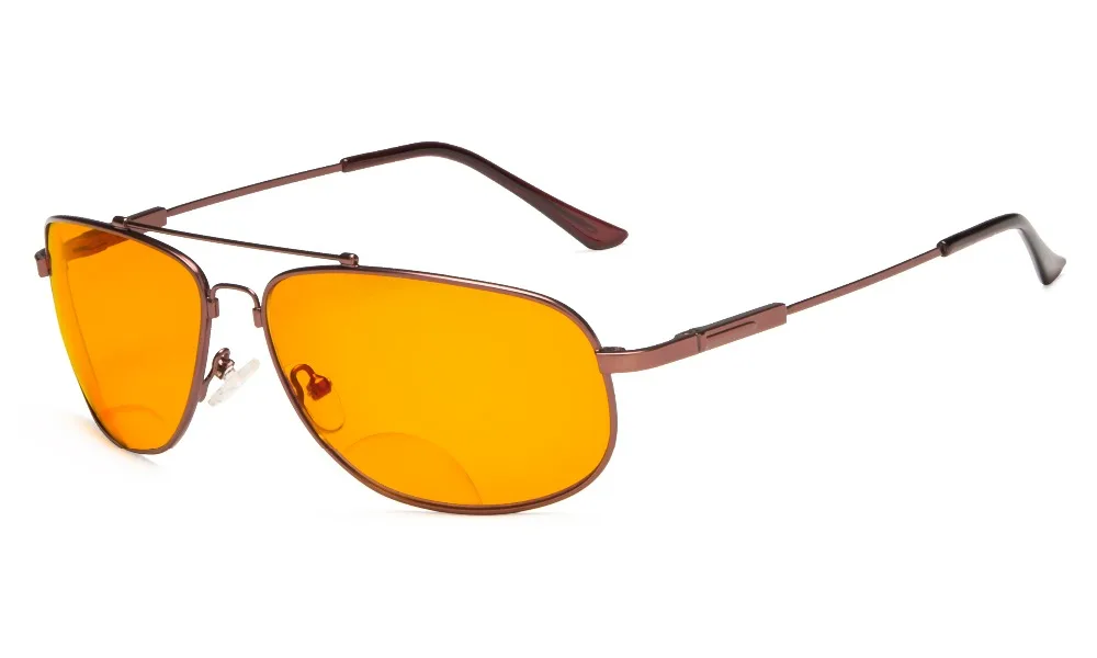 DSSG1803 Eyekepper Memory Frame синие блокирующие очки для сна-Ночные очки-Специальные Оранжевые тонированные бифокальные очки для чтения