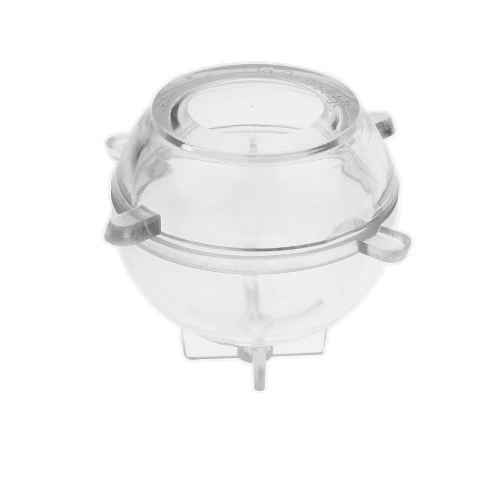 Round Ball Shape Candle Mould Soap Mold for DIY Candle Pillars Tealight Making 2.5-10cm