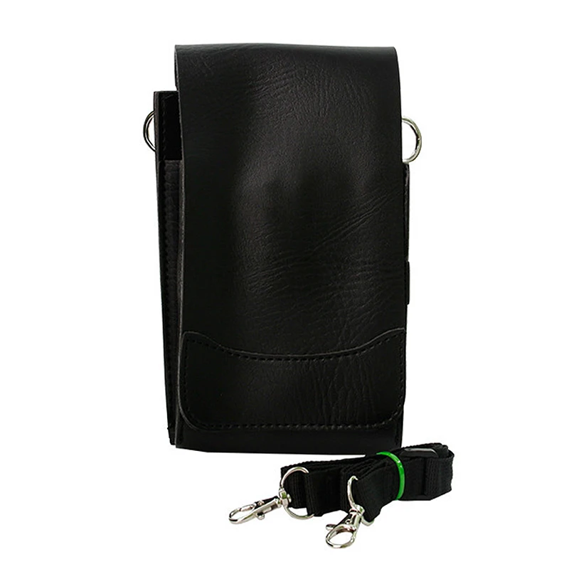 Pu Leather Barber Scissor Bag Salon Hairdressing Holster Pouch Combs