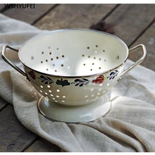 Прямая Европейская ретро корзина для фруктов гостиная креативные декоративные украшения Фруктовая тарелка круглая сливная корзина для белья корзина